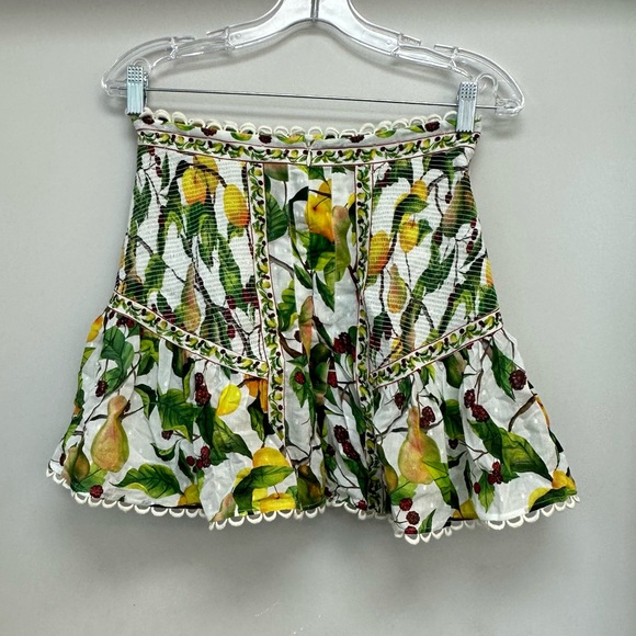 Farm Rio Off-White Fruit Orchard Mini Skirt - Picture 8 of 9